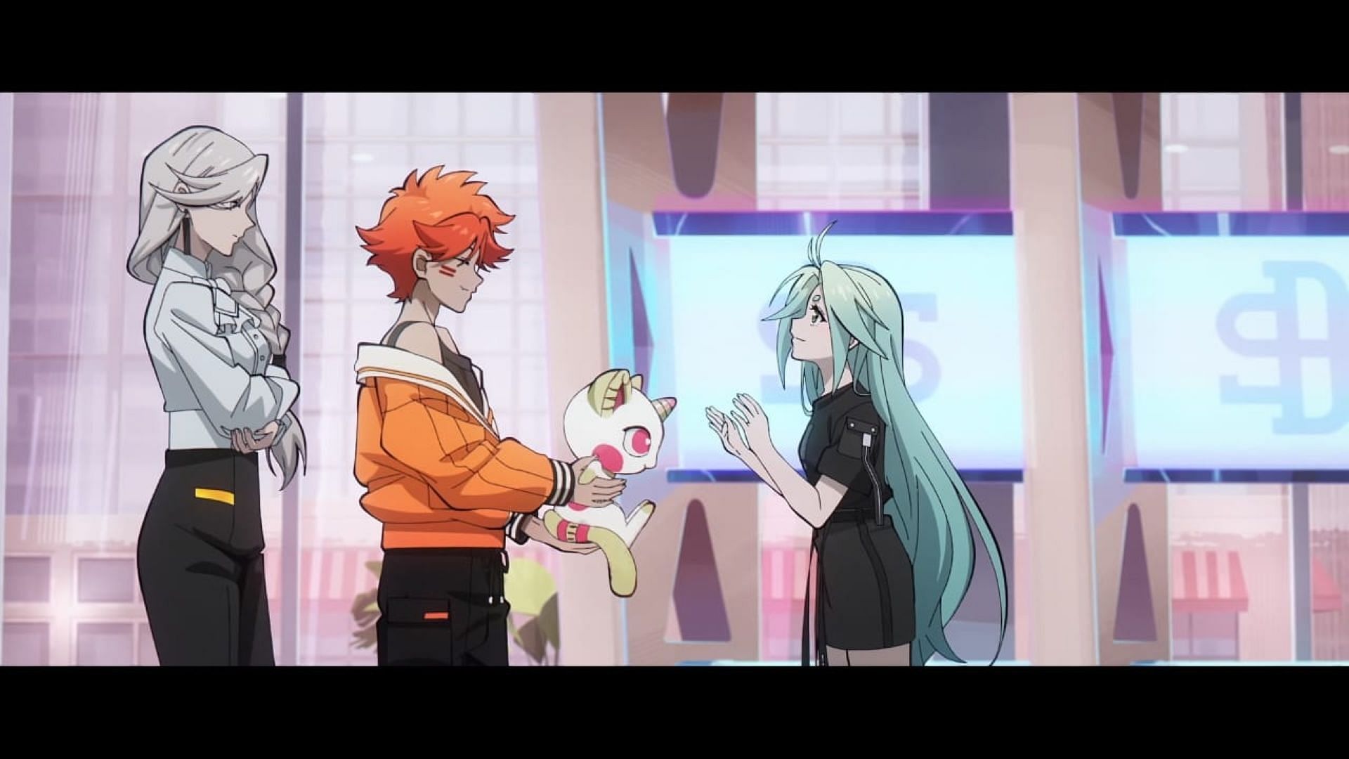 The Queen, The Johnnies, and Lucky Cyan in the episode (Image via Pb Animation/LAN Studio/Paper Plane Animation)